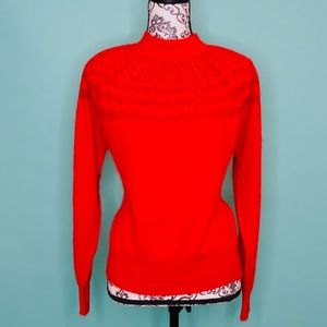 Vintage 80’s Angora Mock Turtleneck Sweater